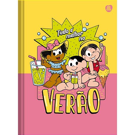 Caderno Brochurao Capa Dura Turma da Monica 80F (17891321104290) PCT.C/05