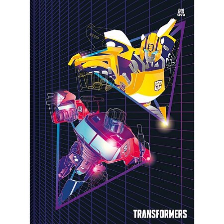 Caderno Brochurao Capa Dura Transformers 80F PCT.C/05