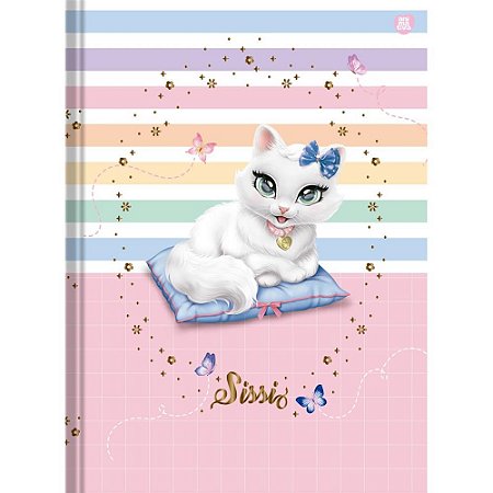 Caderno Brochura 1/4 Capa Dura Sissi 80F (17891321104818)