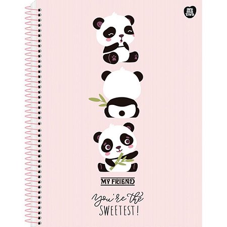 Caderno 15X1 Capa Dura MY Friend 240F