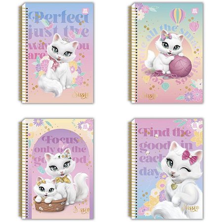 Caderno 10X1 Capa Dura Sissi 160F