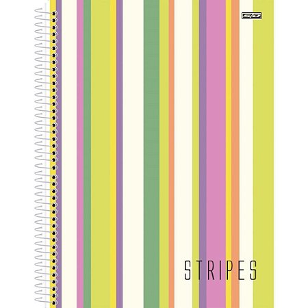Caderno 01X1 Capa Dura Stripes 80F PCT.C/04