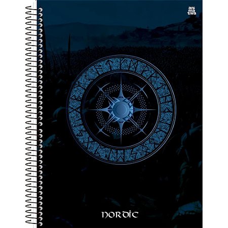 Caderno 01X1 Capa Dura Nordic 80F