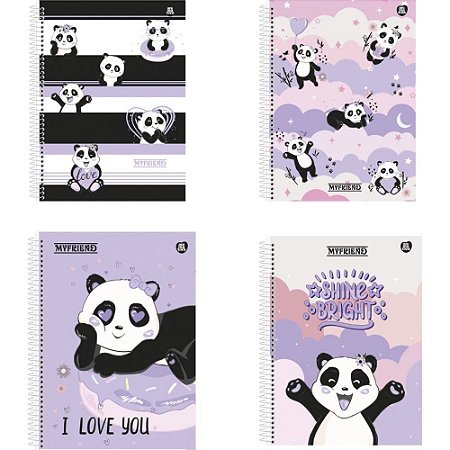 Caderno 01X1 Capa Dura MY Friend 80F  PCT.C/04
