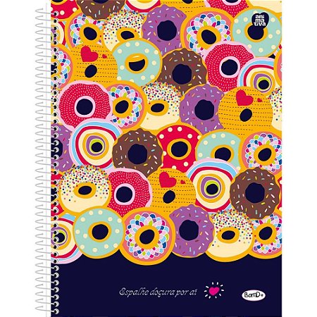 Caderno 01X1 Capa Dura BOM D+ Feminino 80F PCT.C/04
