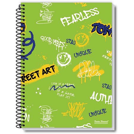 Caderno 20X1 Capa Dura ROX 400FLS.