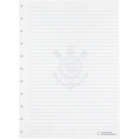 Caderno Inteligente Refil Grande Corinthians PAUT.90G 50