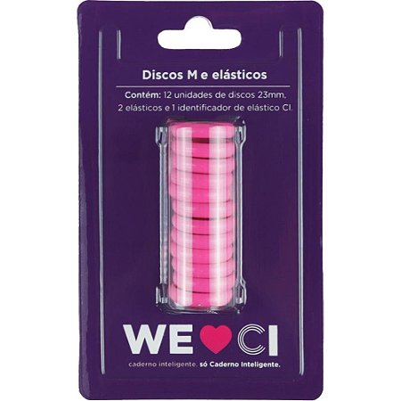 Caderno Inteligente Discos Medio 23MM 12DISCOS+ELAST PK