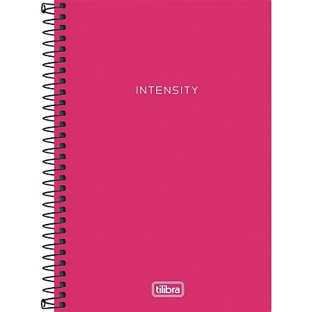 Caderno Espiral 1/4 Capa Dura Neon 80FLS PINK PP