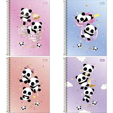 Caderno 01X1 Capa Dura Lovely Friend 80FLS.
