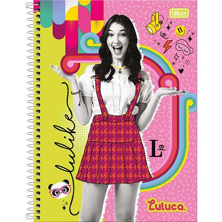 Caderno 01X1 Capa Dura Luluca 80FLS PCT. C/04