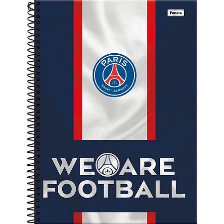 Caderno 15X1 Capa Dura Paris Saint Germain 240F