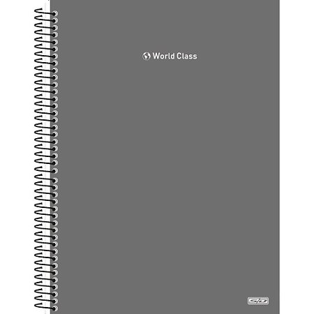 Caderno 10X1 Capa Dura WORLD CLASS 160F (17891321101626)