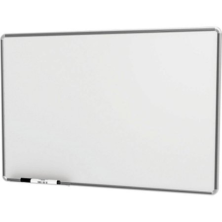 Quadro Branco Moldura Aluminio 060X040CM Popular (17898452171214)