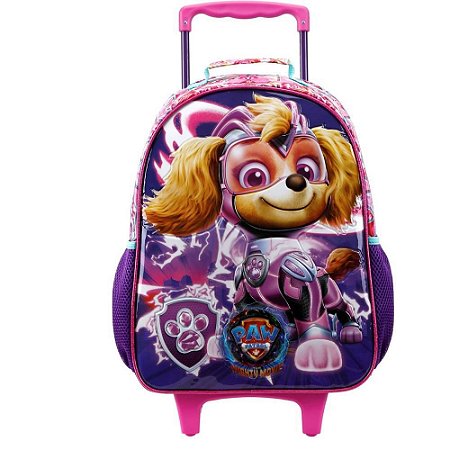 Mochila Infantil com Rodinha Patrulha Canina - Filme R2