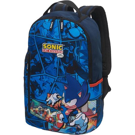 Mochila Infantil Sonic Comic