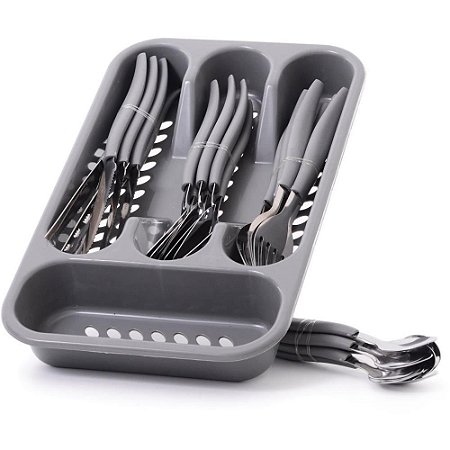 Talher CJ Cool C/GAVETEIRO 24PC Cinza