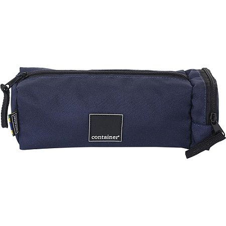 Estojo Tecido Container Colors 1ZIP. Azul