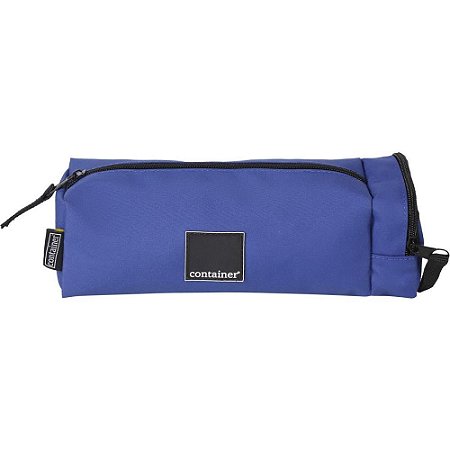 Estojo Tecido Container Colors 1ZIP. Azul M.