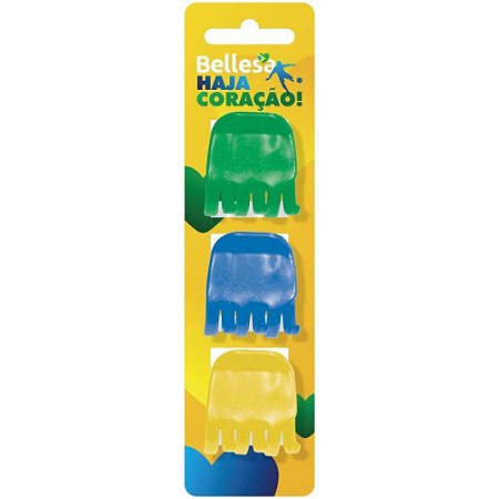 Acessorio para Cabelo H.coracao Mini Piranha C/03UNI PCT.C/12