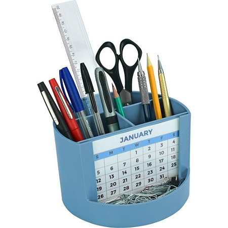 Acessorio para Mesa MIX Organizer Azul Solido