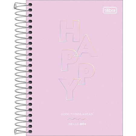 Agenda 2024 HAPPY CD Espiral 176FLS.