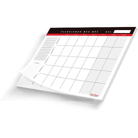 AGENDA/PLANNER Permanente Mensal de Mesa 20FLS. PCT.C/05