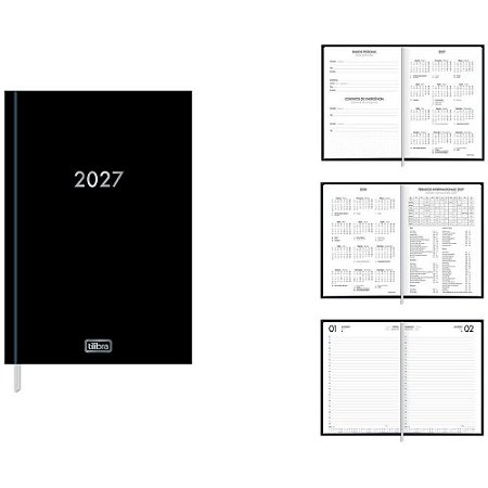 Agenda 2024 Napoli CD COST. Preto 192FLS. PCT.C/04