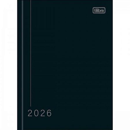 Agenda 2024 Pepper Preta CD Costurada 160F