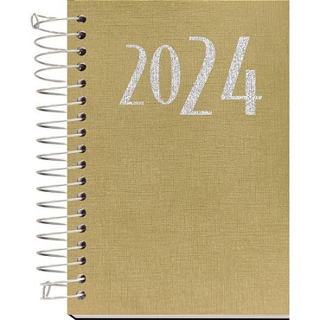 Agenda 2024 SCRATCH ESP. CD Ouro 100X150MM