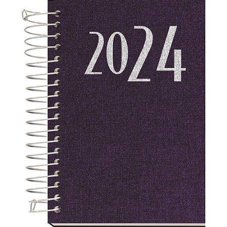 Agenda 2024 SCRATCH ESP.CD Marinho 160FLS