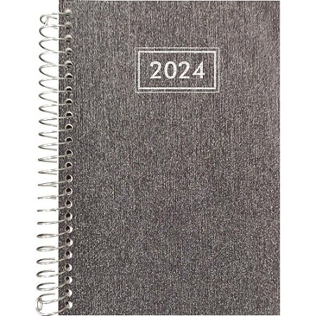 Agenda 2024 SCRATCH Espiral CD Grafit 160F