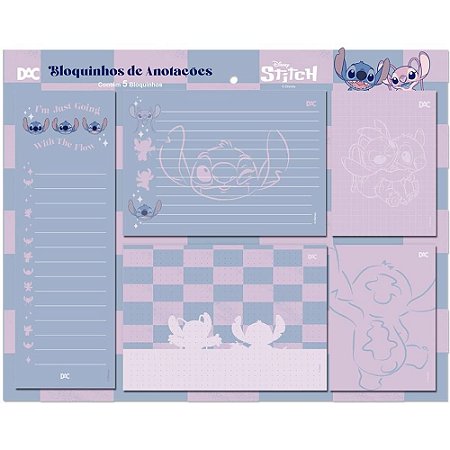 Bloco para Rascunho STITCH Anotacoes Decorado