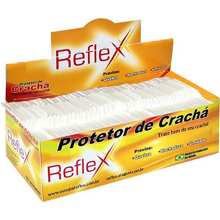 Protetor para Cracha Plastico Transparente 54X86MM