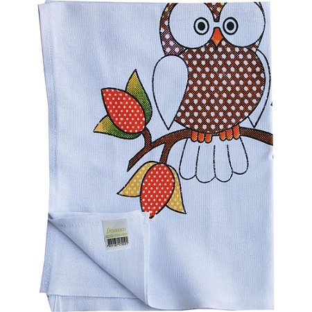 Guardanapo de Tecido Damasco 68 CM X 48 CM Estampado (sortido) - OBER PCTE C/24