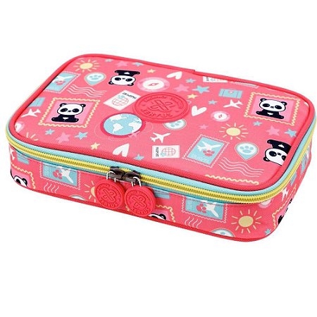 Estojo PVC BOX College Panda