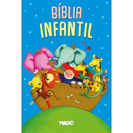 Livro Infantil Ilustrado Biblia Infantil