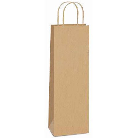 Sacola para Presente KRAFT Garrafa 35X13X8CM.