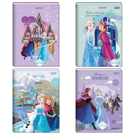 Caderno Brochurao Capa Dura Frozen 80FLS.