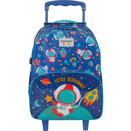 Mochila Infantil com Rodinha Container KIDS Astronauta G