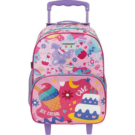 Mochila Infantil com Rodinha Container KIDS Candies G