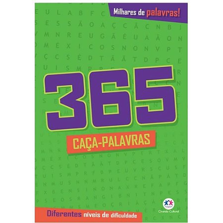 Livro de Atividades 365 Atividades CACA-PALAVRAS 1