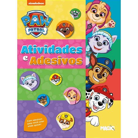 Livro de Atividades Patrulha Canina  C/ADESIVO