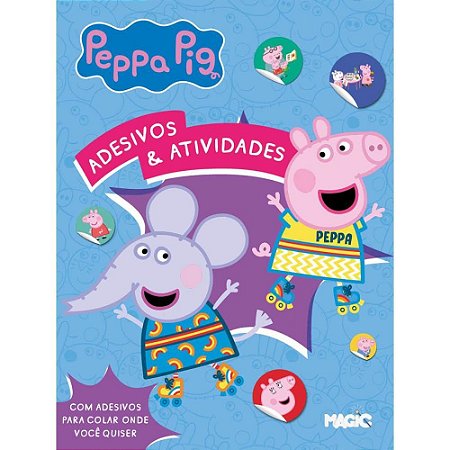 Livro de Atividades Peppa PIG  C/ADESIVOS