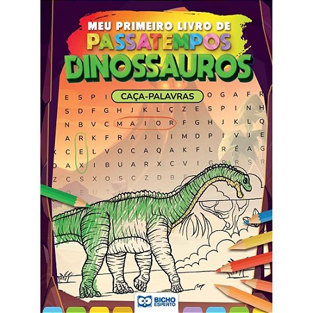 Livro de Atividades Passatempo Dinossauros 4TITULO