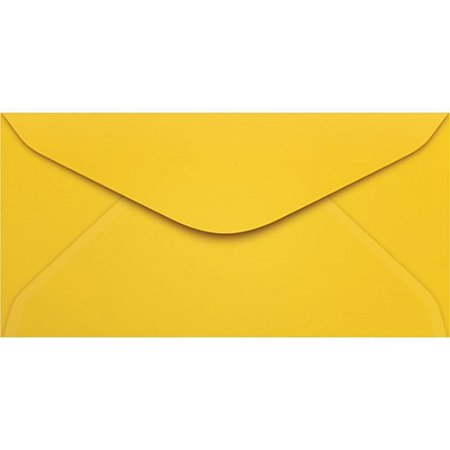 Envelope Oficio Colorido 114X229 Amarelo