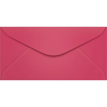 Envelope Oficio Colorido 114X229 Rosa Choque
