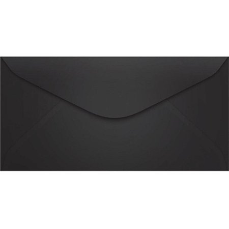 Envelope Oficio Colorido 114X229 Preto