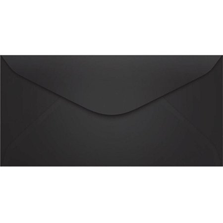Envelope Oficio Colorido 114X229 Preto