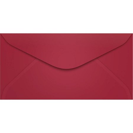Envelope Oficio Colorido 114X229 Vinho